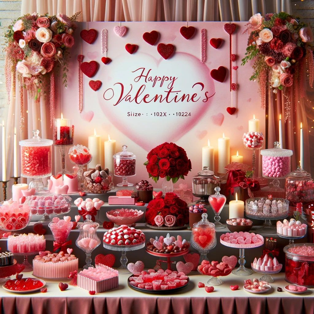 Guía Exclusiva para San Valentín: Crea un Candy Bar Inolvidable con Amor y Dulzura