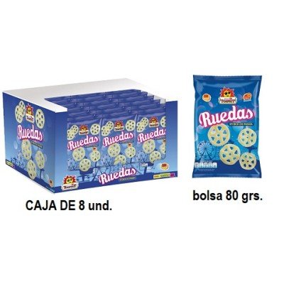 Fami RUEDAS 8x80grs. - Mono Banano