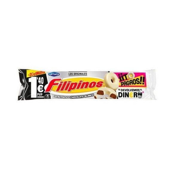 Filipinos Blancos Chocolate Blanco 128 gr - Mono Banano