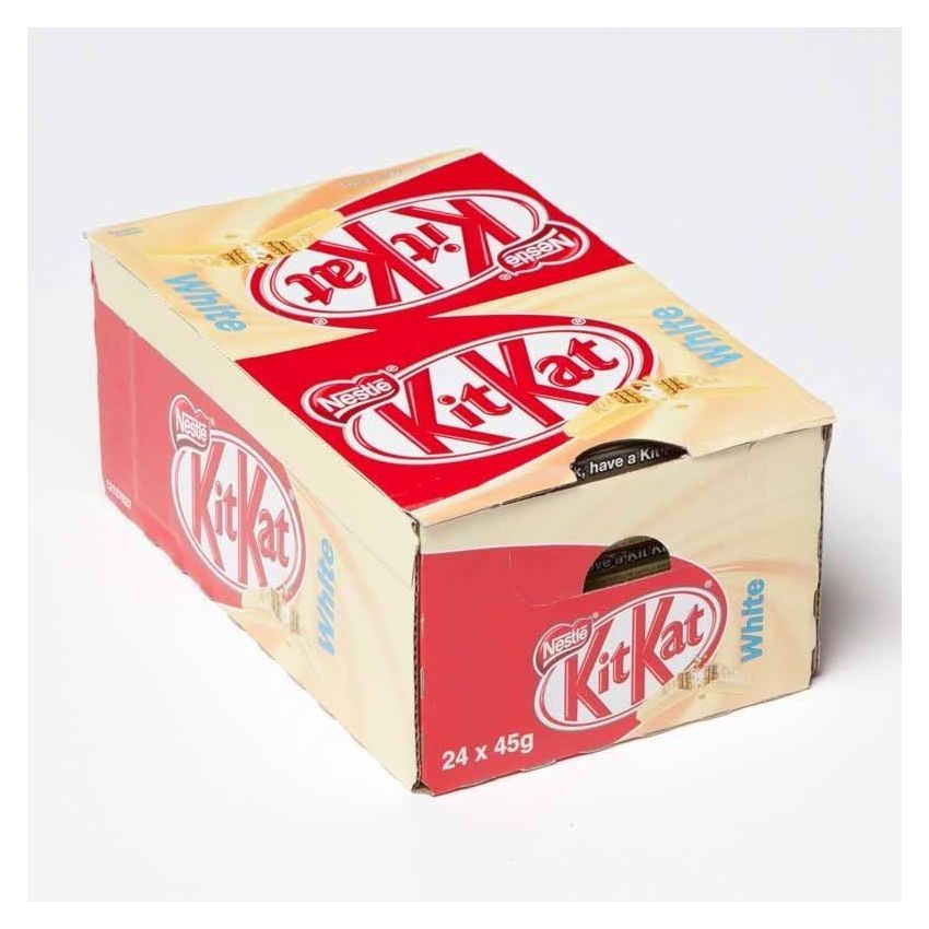 Kit Kat chocolate blanco 24 unidades - Mono Banano
