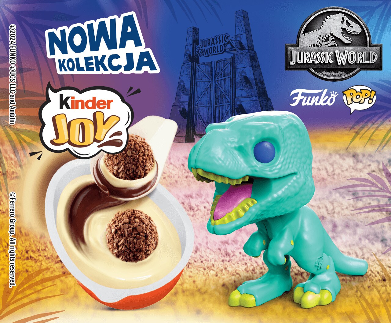 Kinder joy jurassic World T-REX